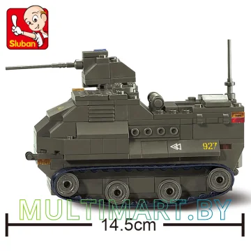 Конструктор Sluban M38-B0281 Бронетранспортёр (179 деталей) картинка 5